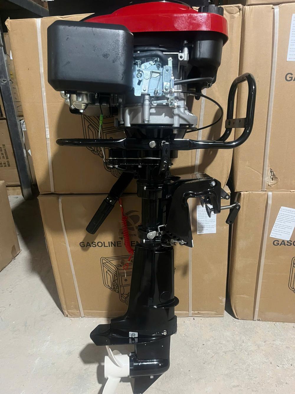 Máy đẩy thuyền Hangkai 8HP chạy xăng