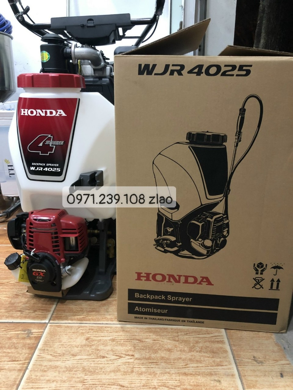 Máy phun thuốc chạy xăng Honda WJR 4025